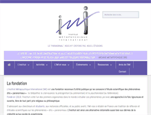 Tablet Screenshot of metapsychique.org
